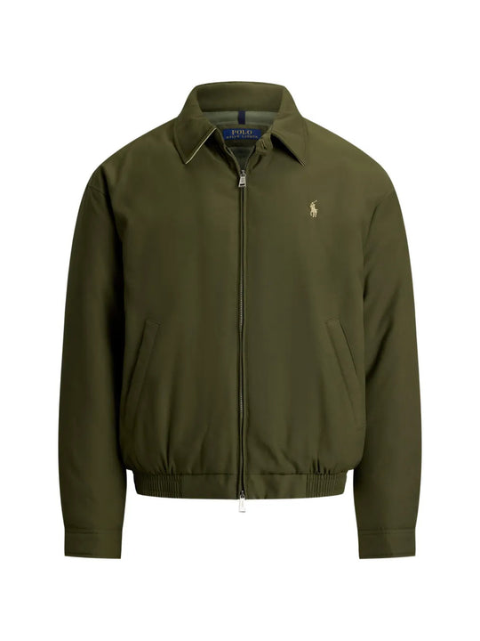 Green jacket, front view