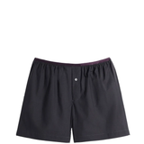 Black short, front view