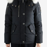 Black jackets worn by a person, showing the jackets fit