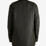 Green jacket, full body view