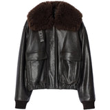 Black jacket, front view