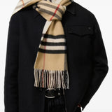 BURBERRY - Unisex Mu 168x30 Chk To Chk Scarves