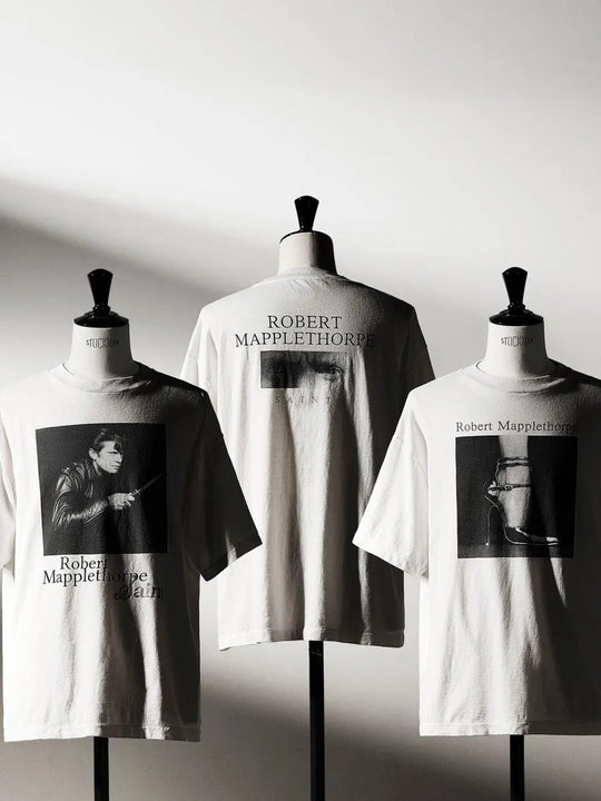 White t-shirt, front view
