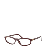 Brown eyewear, front view