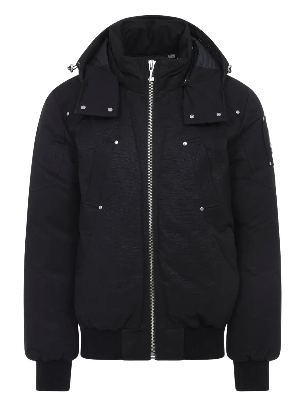 Black jacket, front view