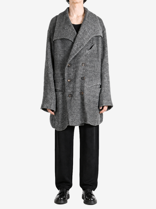 Grey jacket, front view