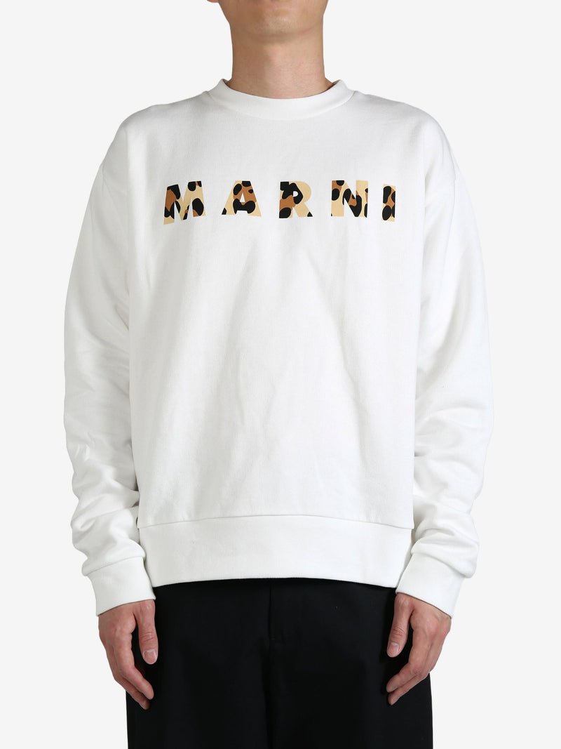 MARNI - Men Organic Logo Sweatshirt