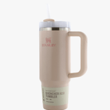 Pink product, front view