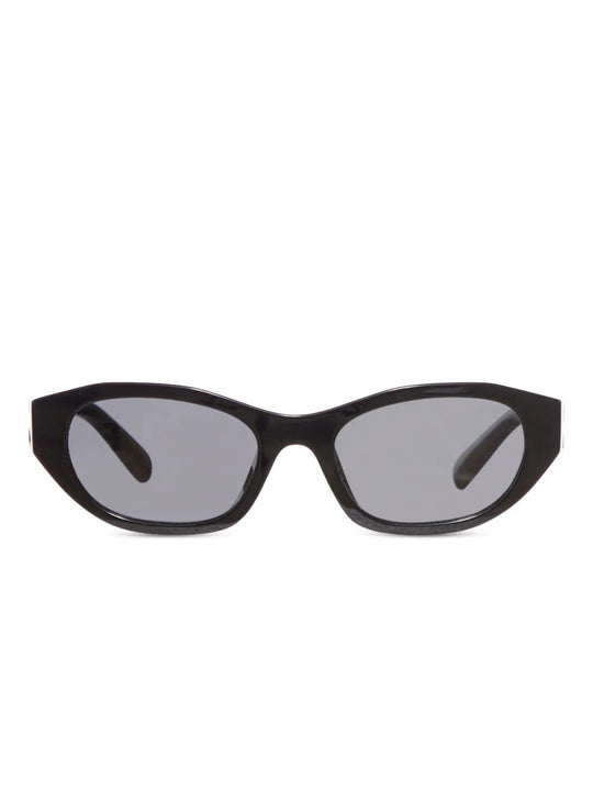 Black eyewear, front view