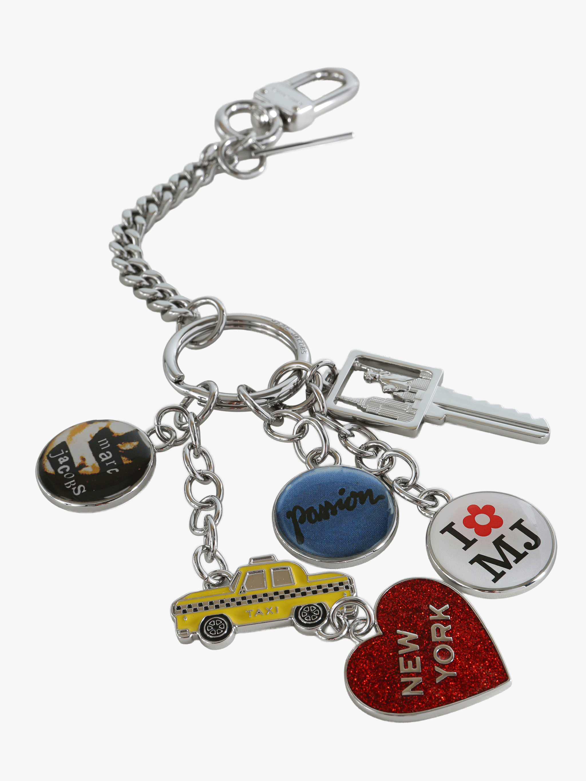 Grey accessories, front view