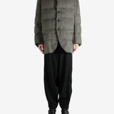 Grey jacket, full body view