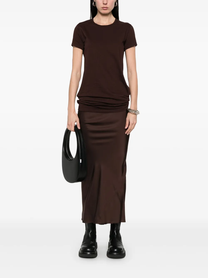 RICK OWENS - Women Gonna Calf Bias Skirt