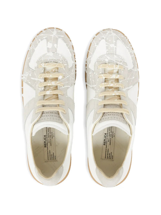 White shoes, front view