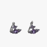 Purple jewelry, front view