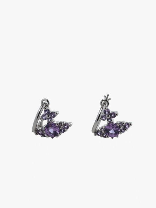 Purple jewelry, front view