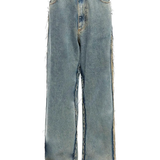 Grey jeans, front view