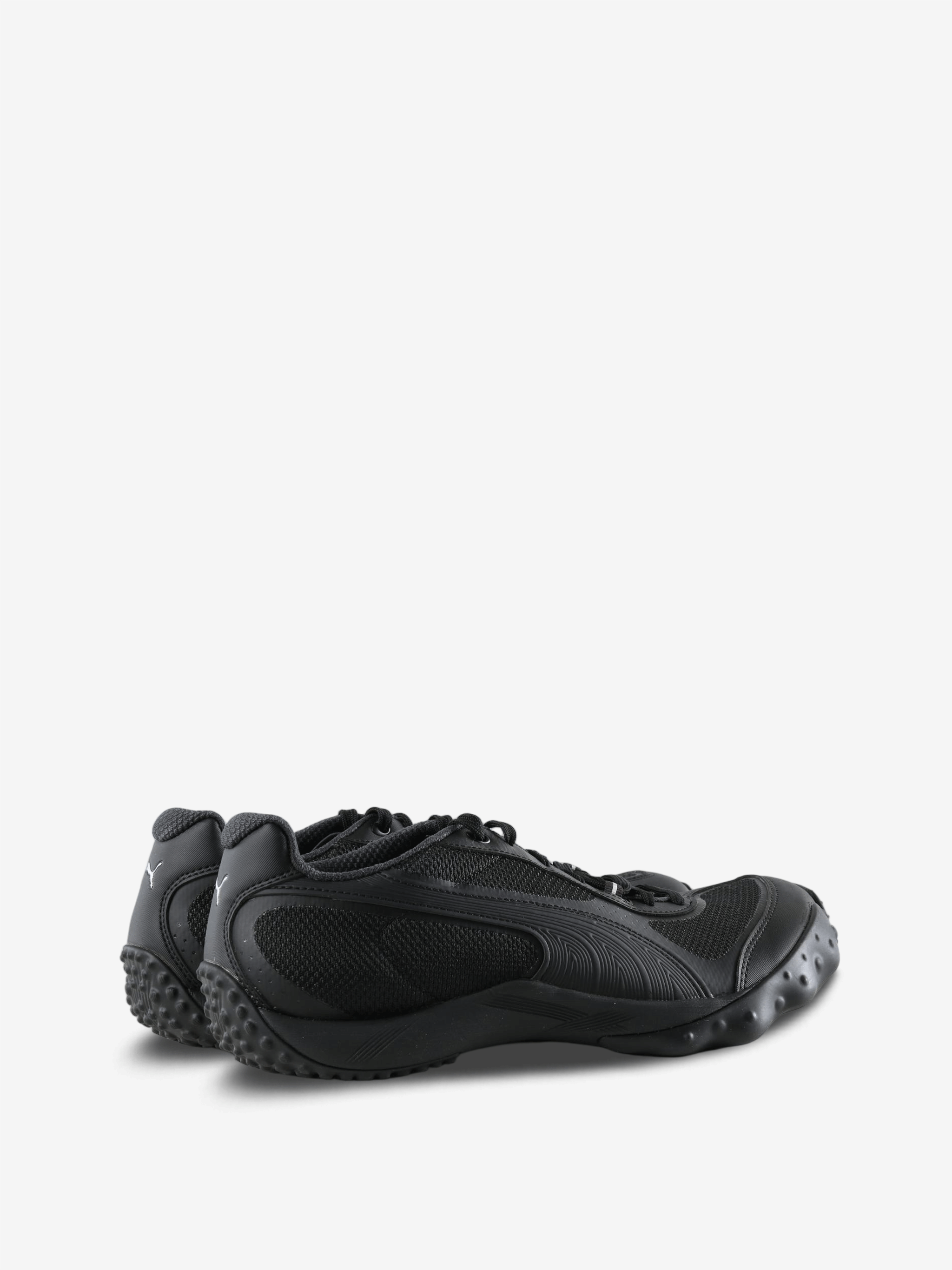 Black shoes, side view