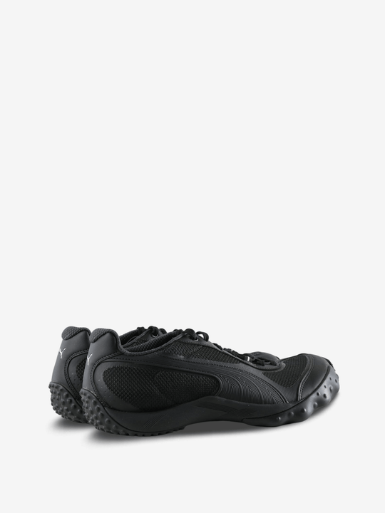 Black shoes, side view