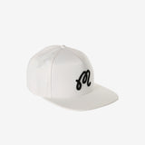 White cap , side view