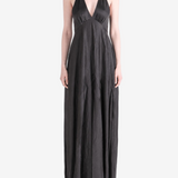 Black dress, full body view