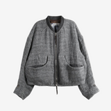Grey jacket, front view