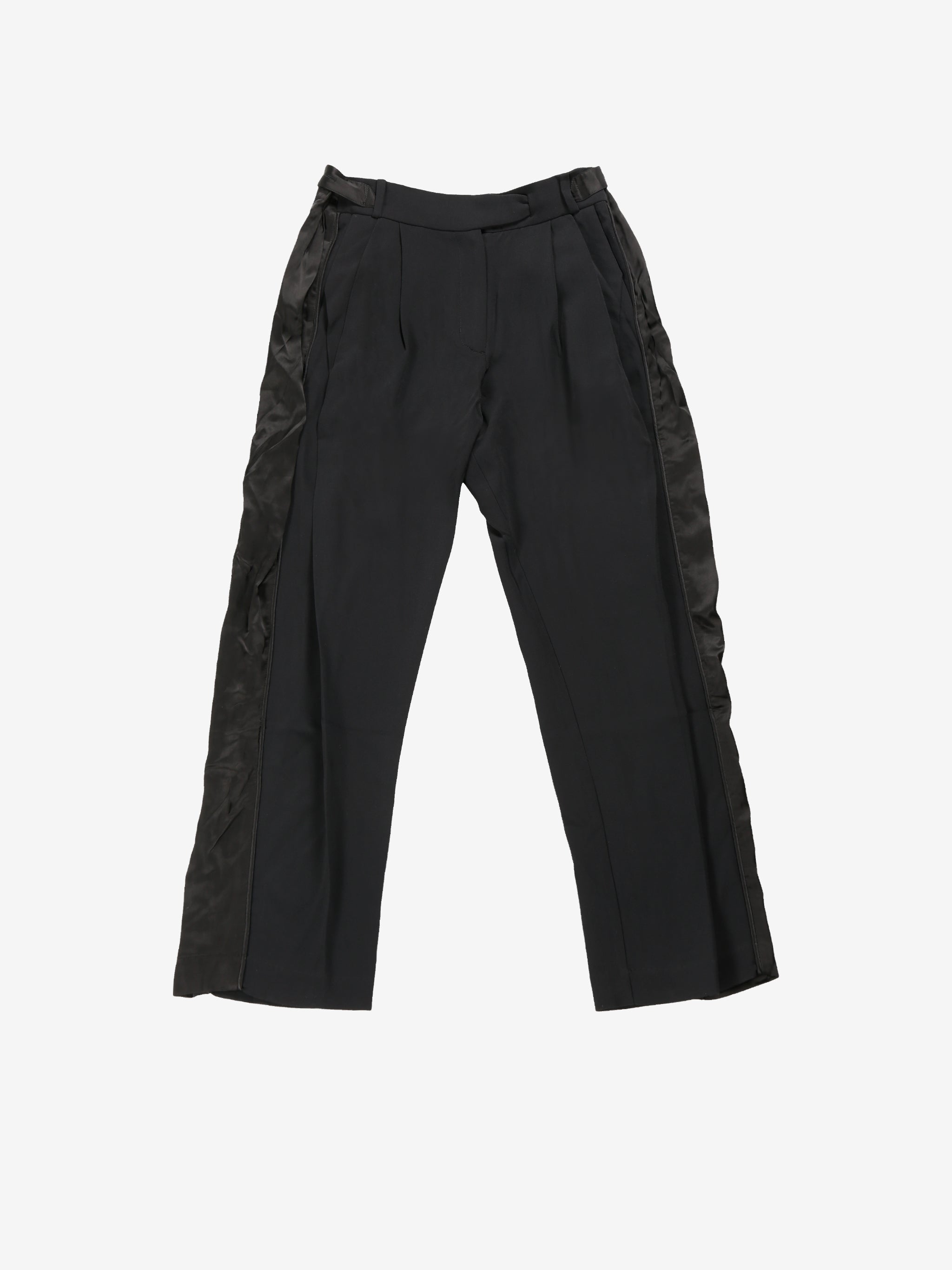 Black pants , front view