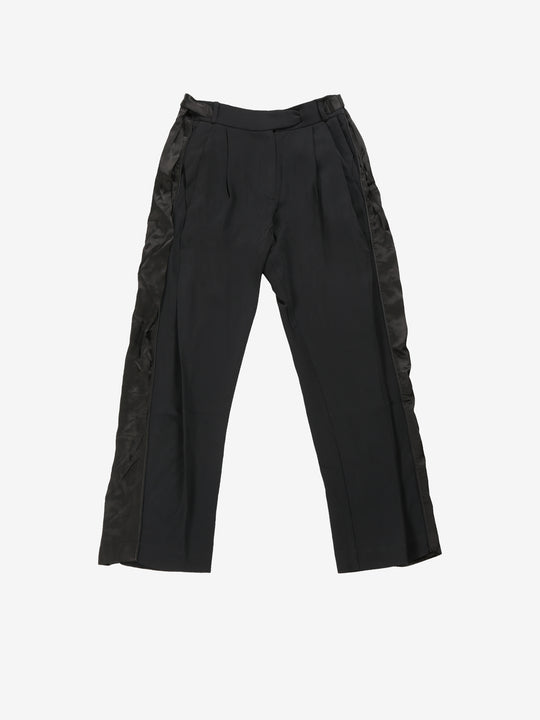 Black pants , front view