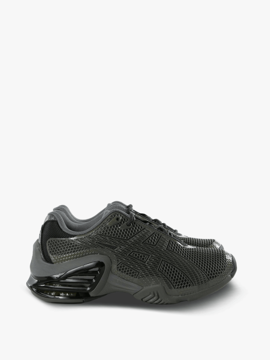 Grey shoes, side view