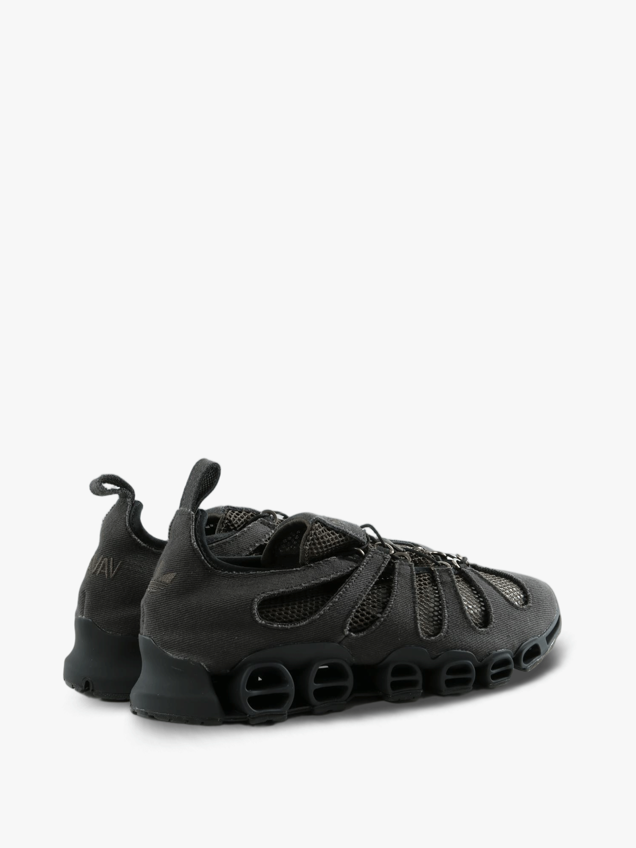 Black shoes, side view