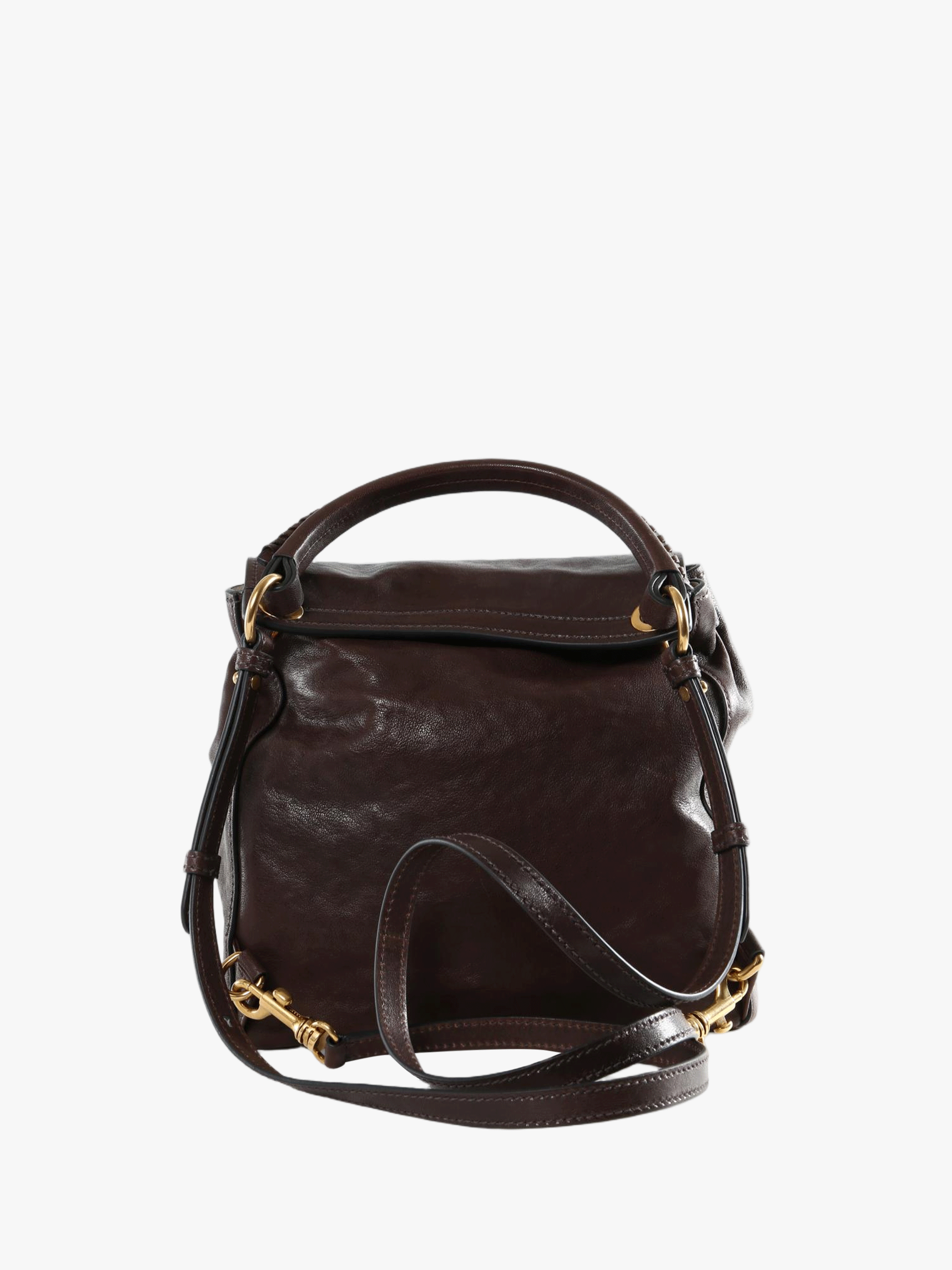 Brown bag, front view