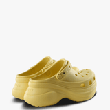 Yellow shoes, side view