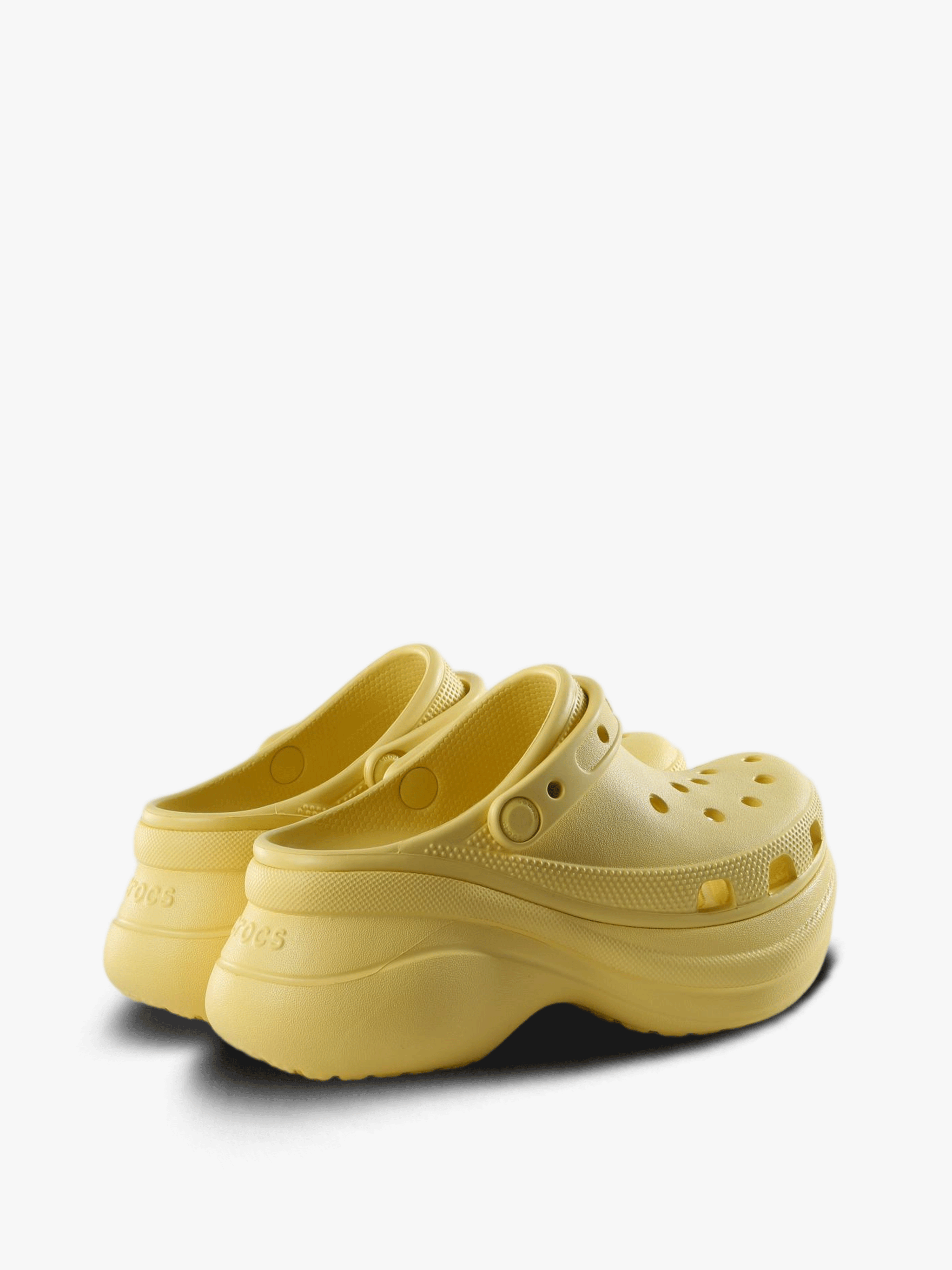 Yellow shoes, side view