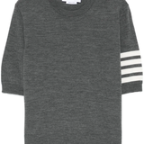 Grey t-shirts, front view