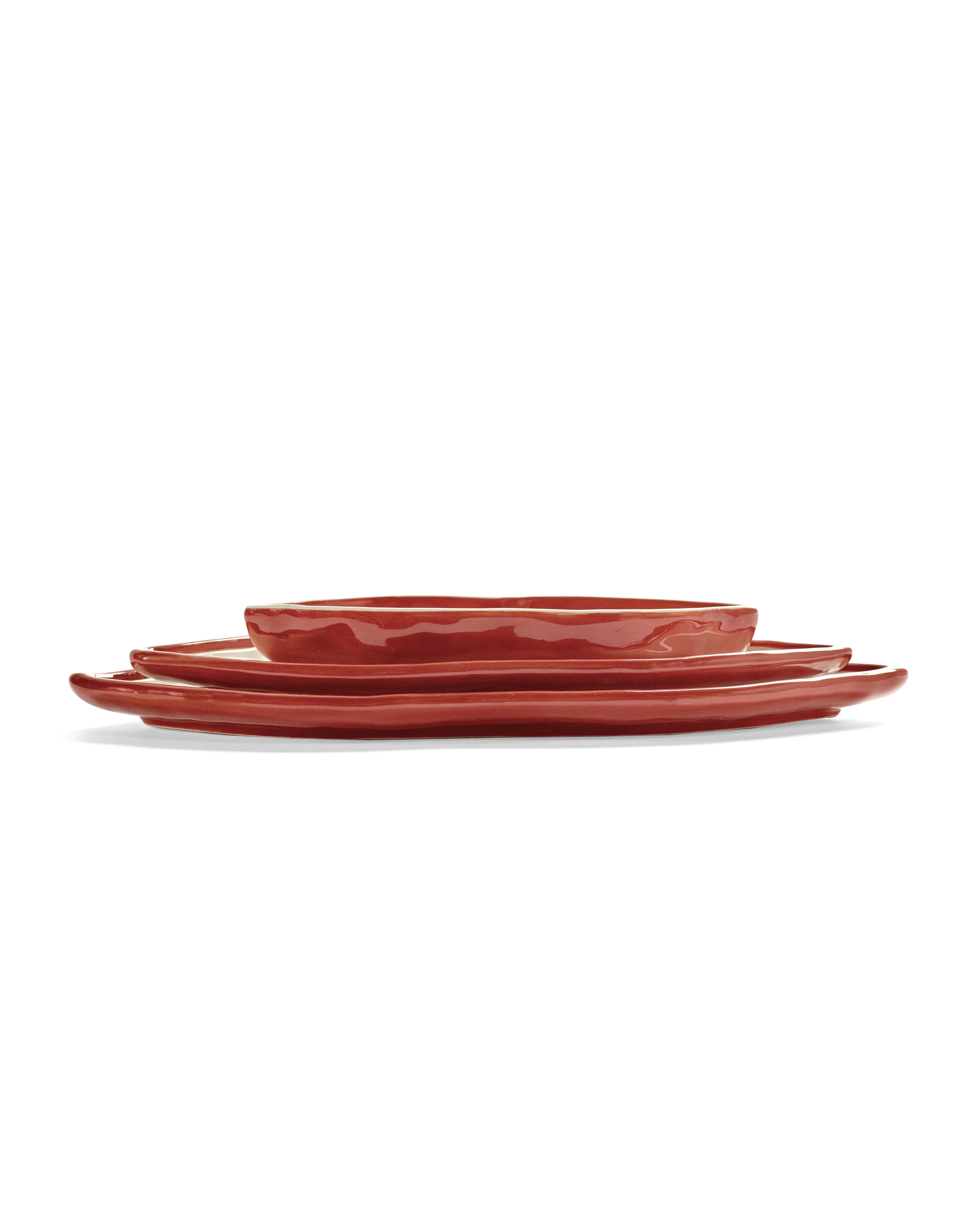 Red product, front view