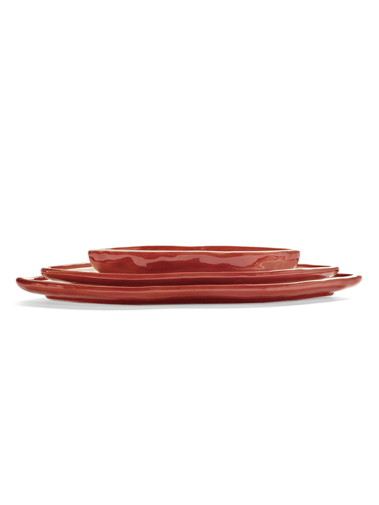 Red product, front view