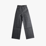 Navy pants, front view