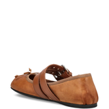 Brown shoes, side view