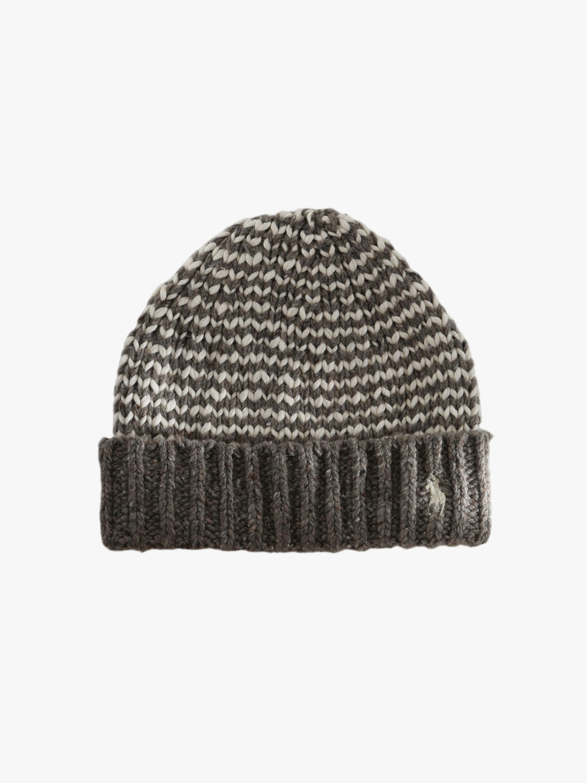 Grey hat, front view