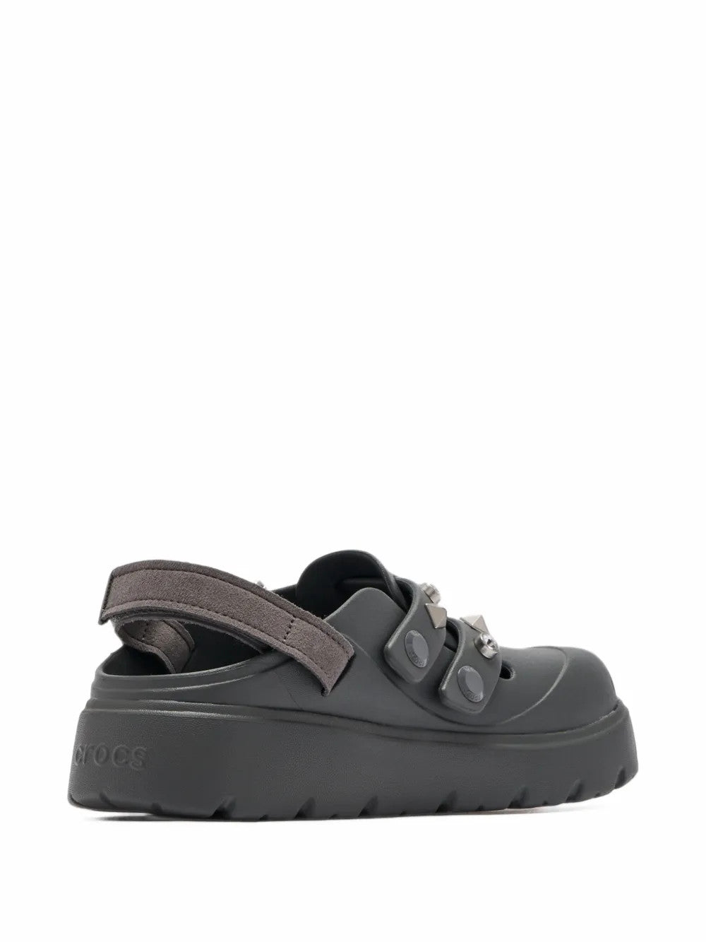 Grey shoes, side view