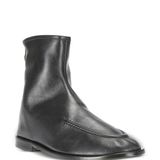 Black boot, side view