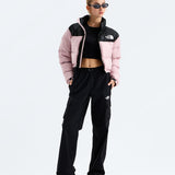 Pink jacket, full body view