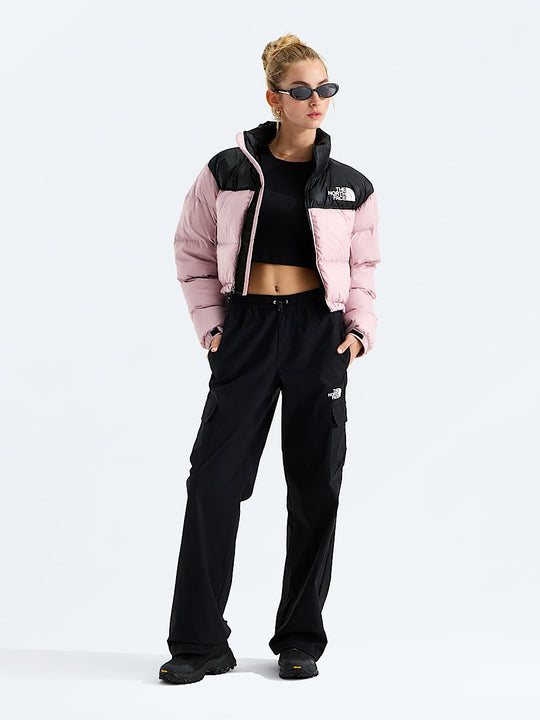 Pink jacket, full body view