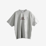 Grey t-shirt, front view