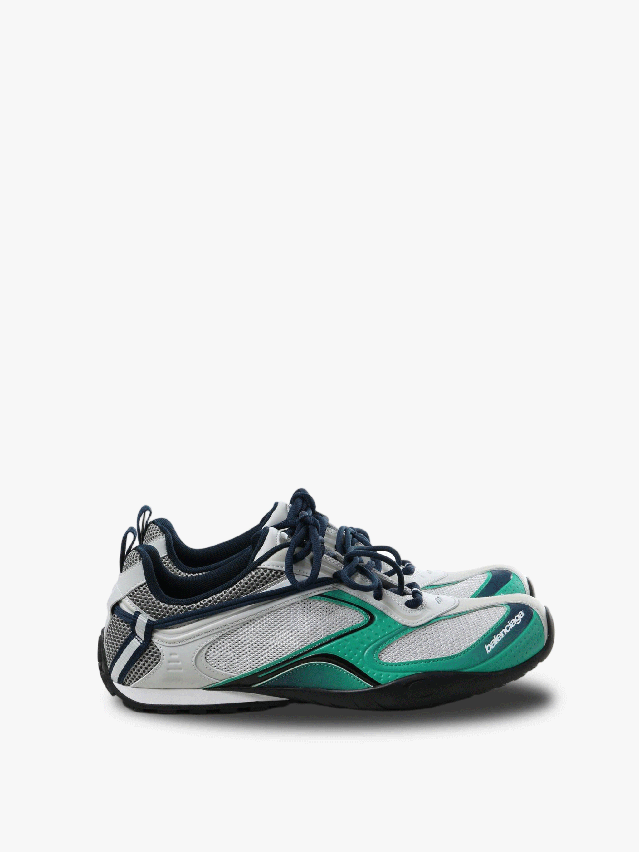 Grey shoes,side view