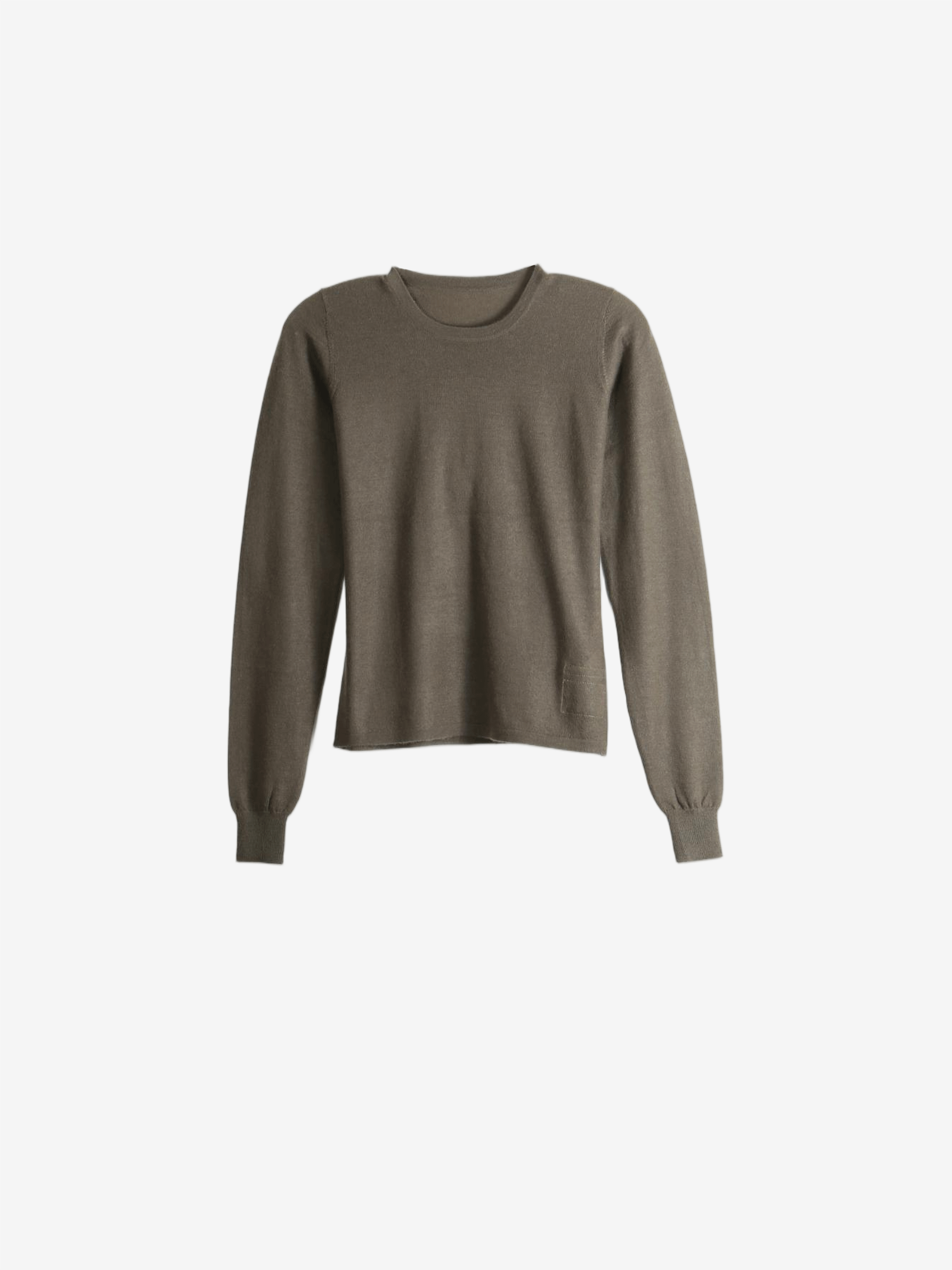 Brown t-shirt, front view