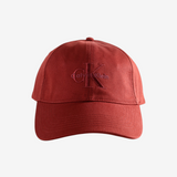 Burgundy hat, front view