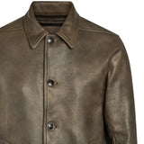 Brown jacket, front view