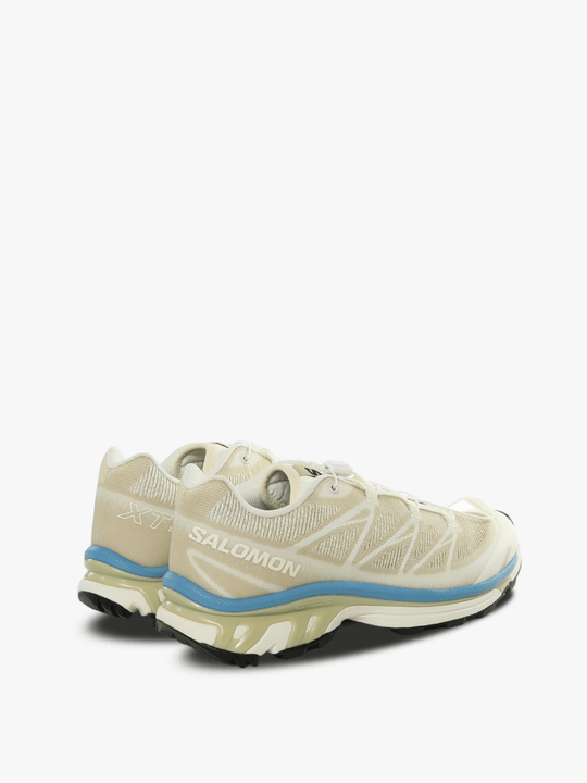 White sneakers, back view