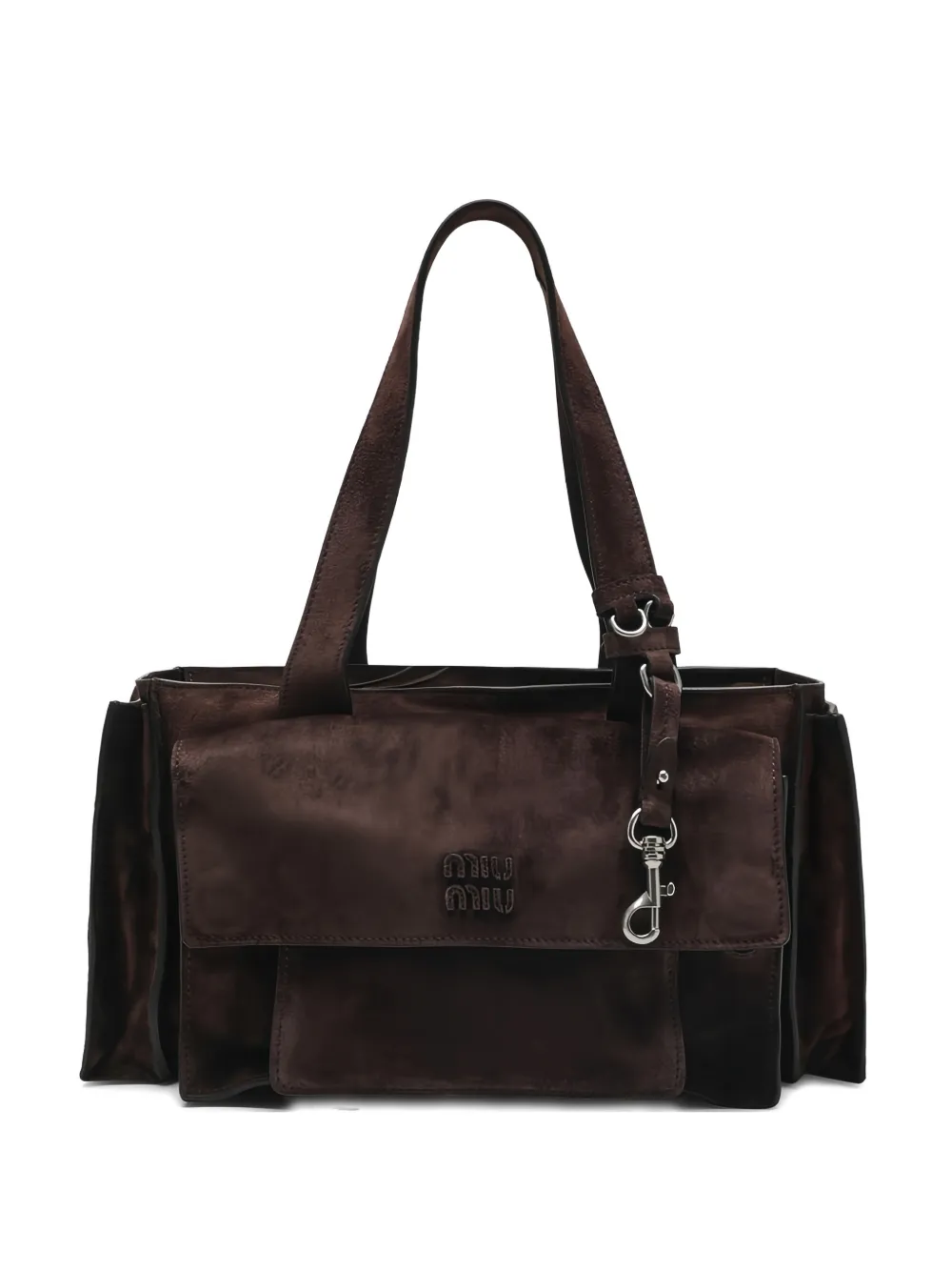 Brown bags, front view