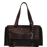 Brown bags, front view